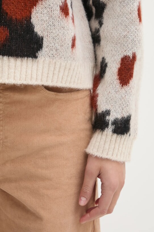 Sisley pulover din amestec de lana 106QL105N bej