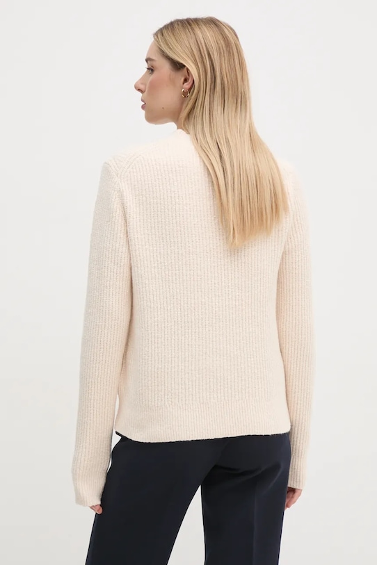 Odzież Calvin Klein sweter z domieszką wełny K20K207415 beżowy