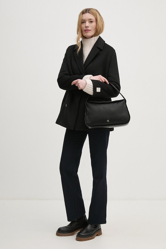 Vlněný svetr Calvin Klein K20K207439 béžová AW24