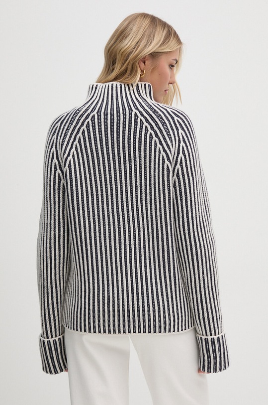 Odzież Calvin Klein sweter wełniany K20K207439 niebieski