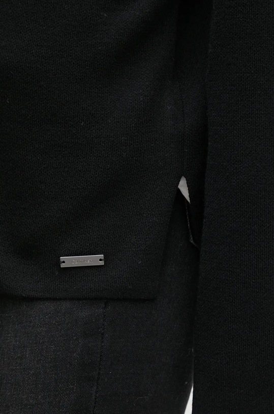 Calvin Klein pulover de lana K20K207442 negru