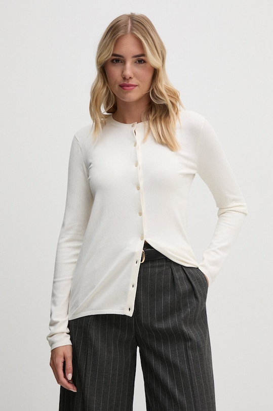 Svetr Calvin Klein kulatý béžová K20K207450