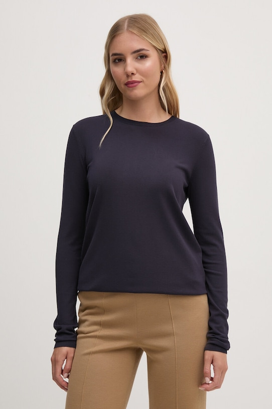 Calvin Klein pulover subtiri bleumarin K20K207681