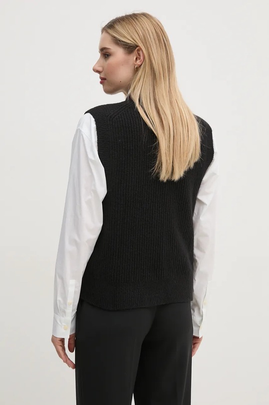 Oblečení Vesta s příměsí vlny Calvin Klein K20K207983 černá