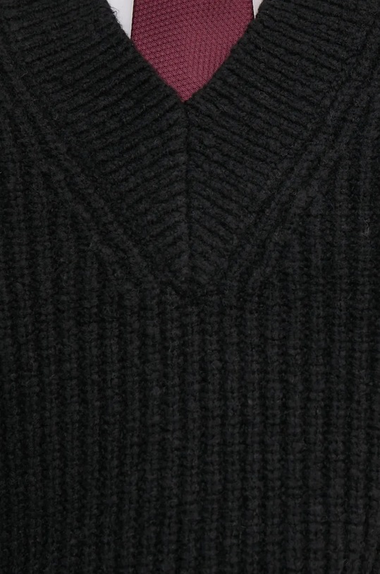 Vesta s příměsí vlny Calvin Klein K20K207983 černá
