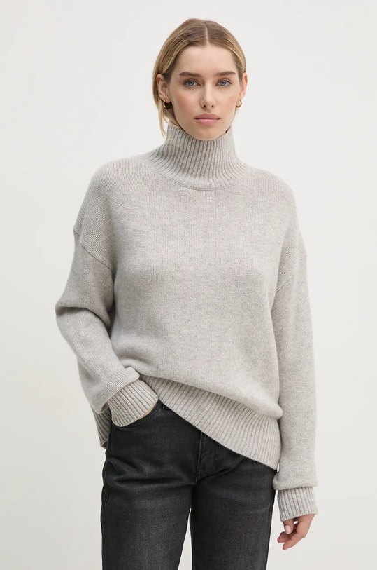 Вовняний светр Calvin Klein вовна сірий K20K207987
