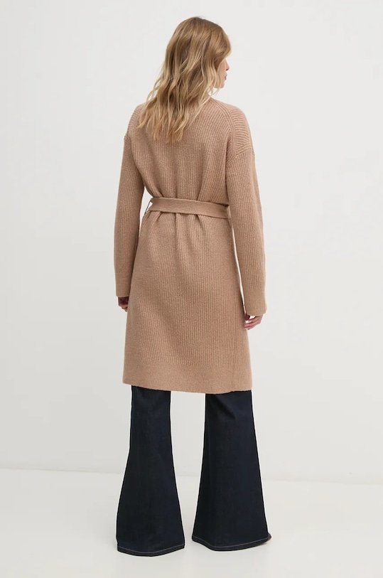 Abbigliamento Calvin Klein cardigan con aggiunta di lana K20K208005 beige