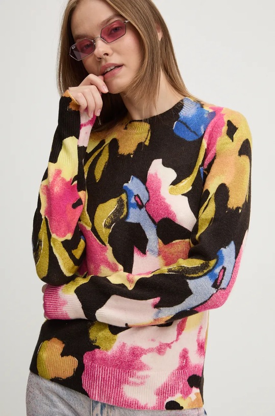 Svetr Desigual ABBOTSFORD černá 24WWJF49