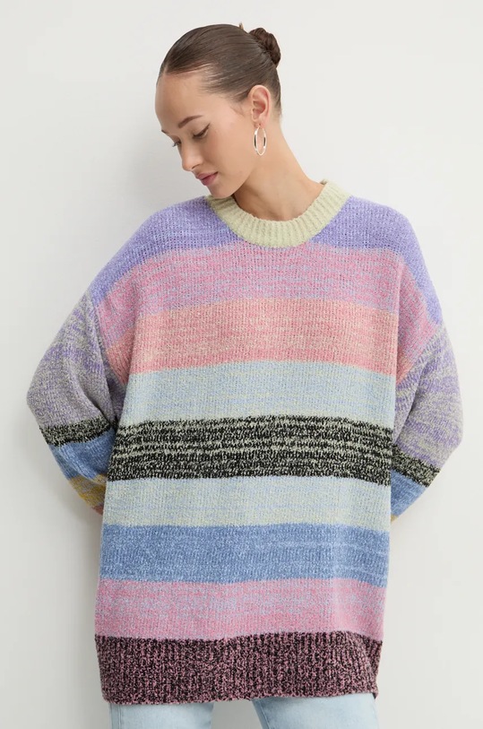 Desigual pulover din amestec de lana MONCTON grosime medie multicolor 24WWJF28