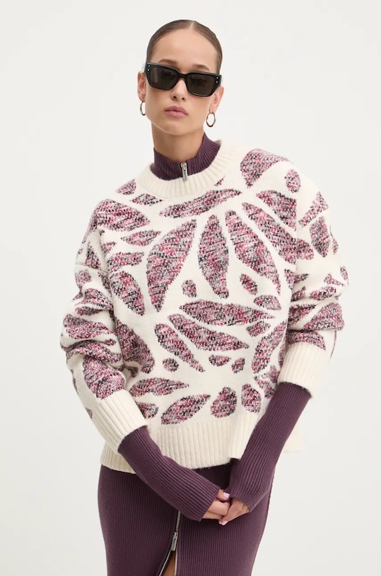 Desigual sweter KAMLOOPS pozostałe beżowy 24WWJF57