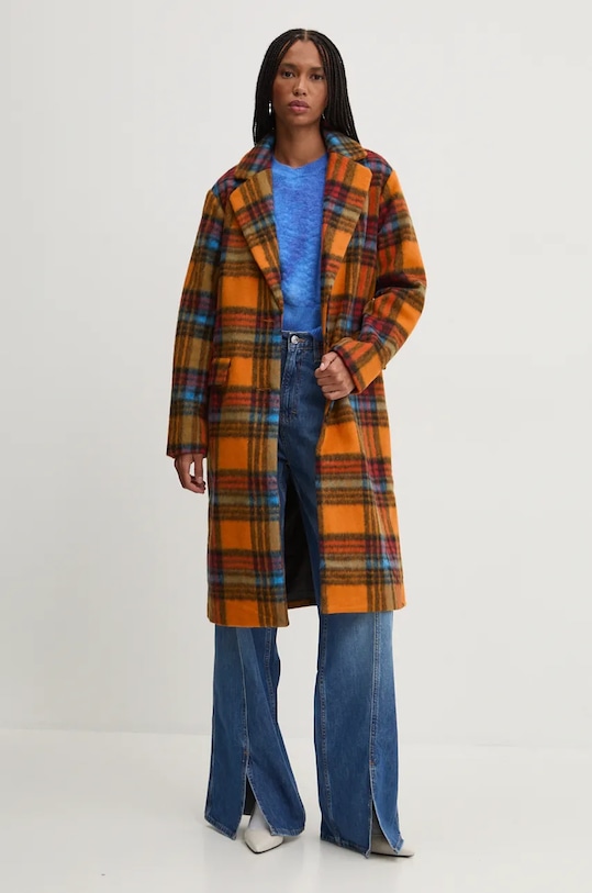 Desigual pulover VICTORIA 24WWJF17 albastru AW24