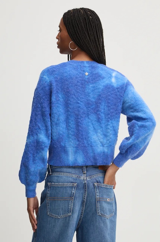 Îmbrăcăminte Desigual pulover VICTORIA 24WWJF17 albastru