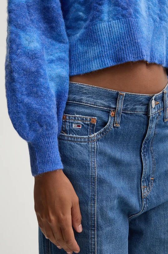 Desigual pulover VICTORIA 24WWJF17 albastru