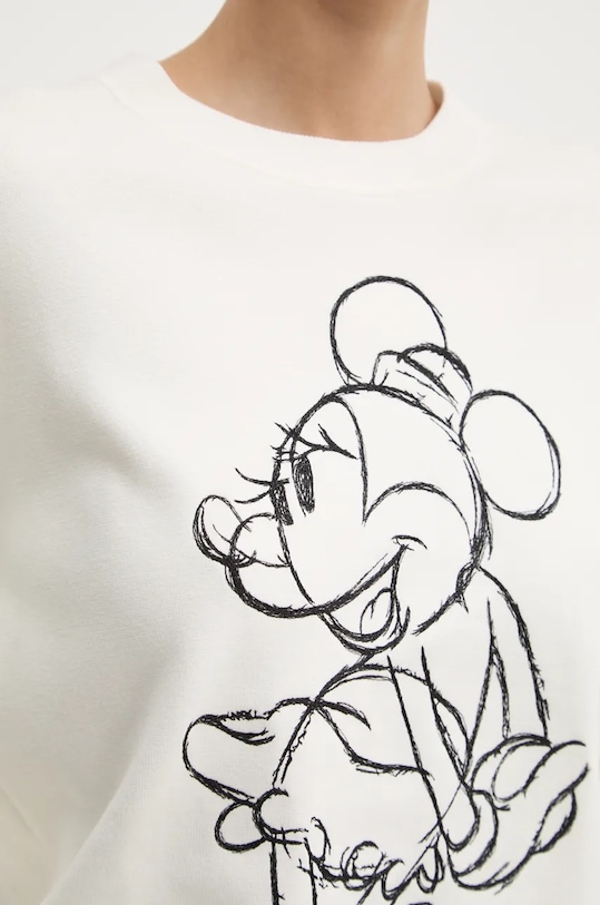 Svetr Desigual MINNIE MOUSE 24WWJF77 béžová
