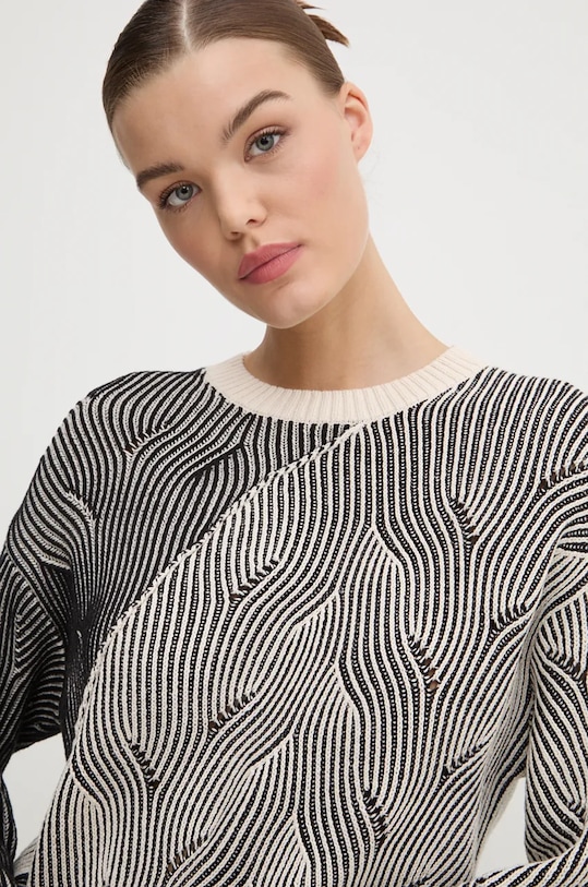 Desigual sweter OTTAWA beżowy 24WWJF10