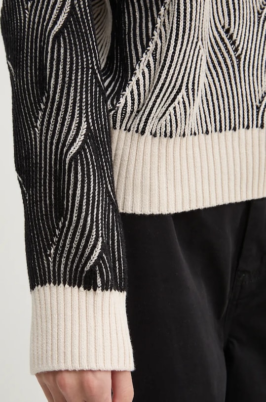 Desigual sweter OTTAWA 24WWJF10 beżowy