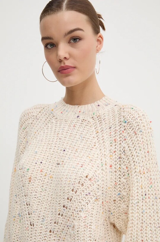 Desigual pulover DERBY bej 24WWJF73