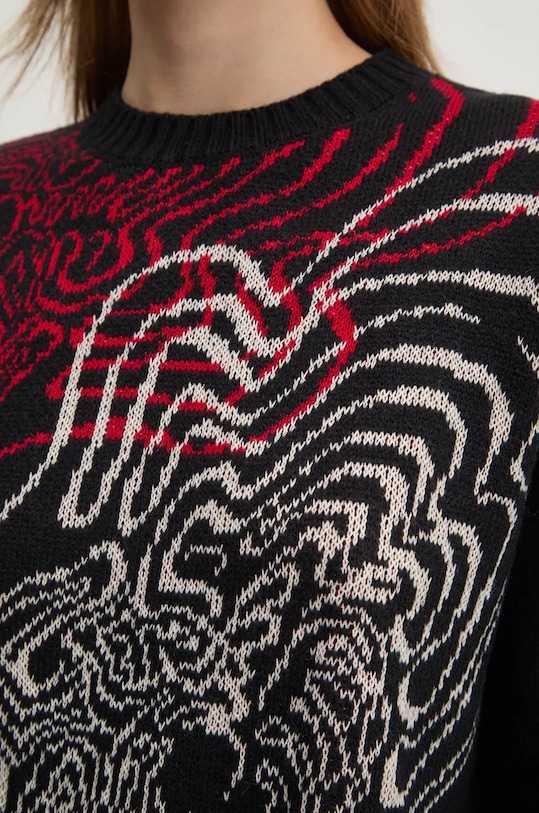 Desigual sweter z domieszką wełny TOULOUSE 24WWJF54