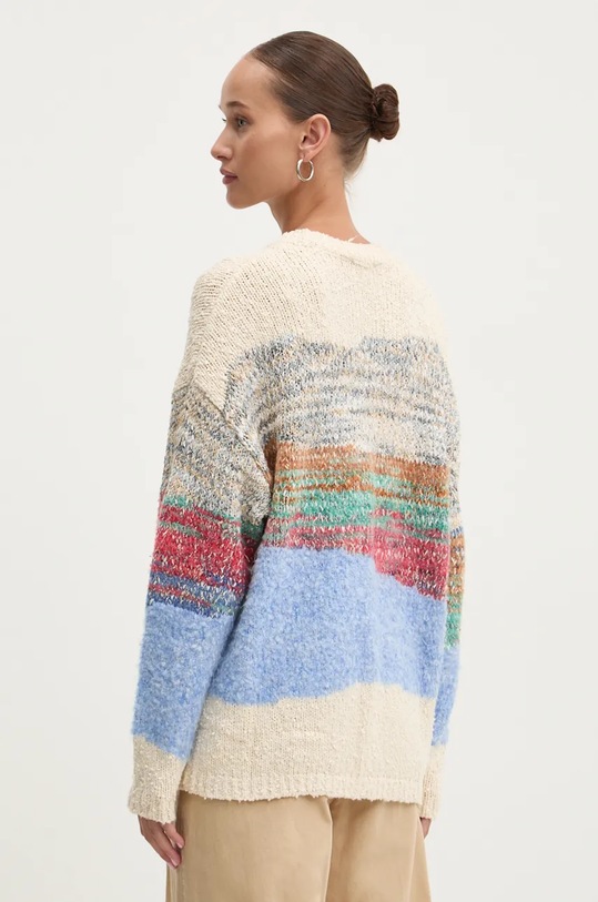 Odzież Desigual sweter GRAN SUDBURY 24WWJF59 beżowy