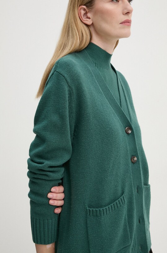 Levi's cardigan din amestec de lana verde 000O0