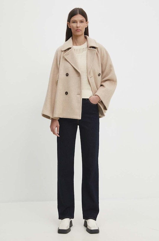 Bavlnený sveter Levi's A8889 béžová AW24