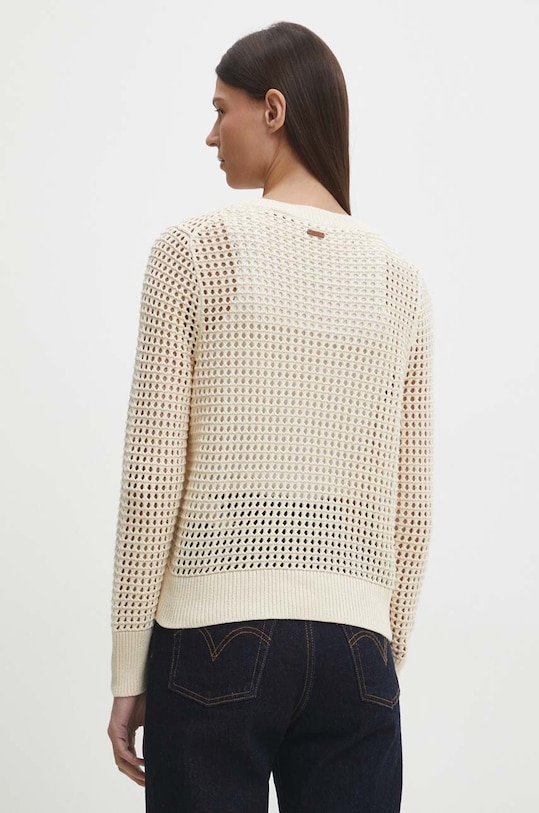 Oblečenie Bavlnený sveter Levi's A8889 béžová