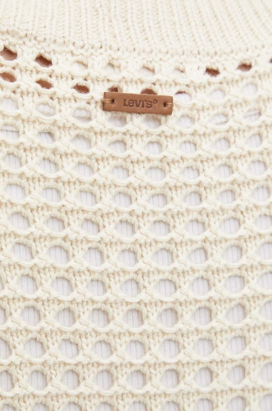Bavlnený sveter Levi's A8889 béžová