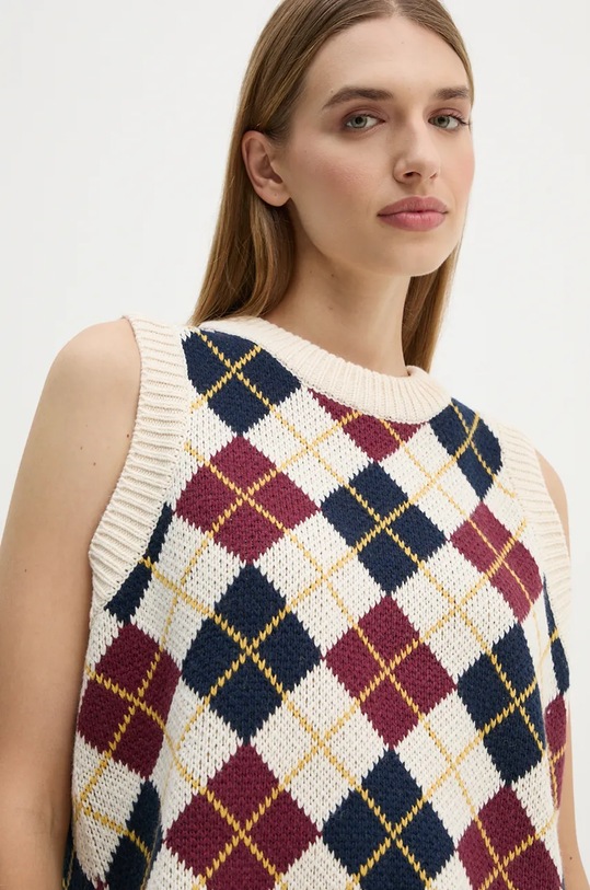 Levi's kamizelka z domieszką wełny beżowy A8506