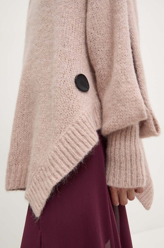 Вовняний светр MMC STUDIO PL BITENEO BITENEO.SWEATER бежевий