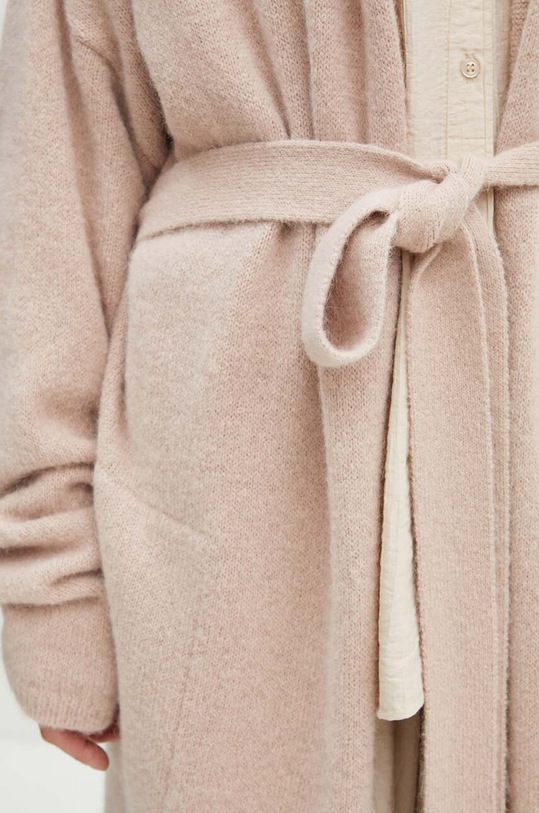 Vuneni kardigan MMC STUDIO PL EPONANEO EPONANEO.CARDIGANMMC roza