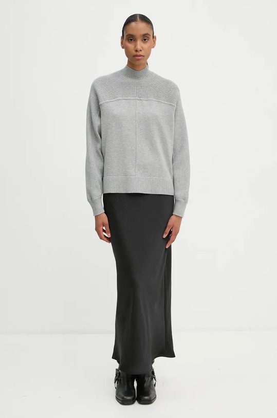 G-Star pulover din amestec de cașmir D25218.D771 gri AW24