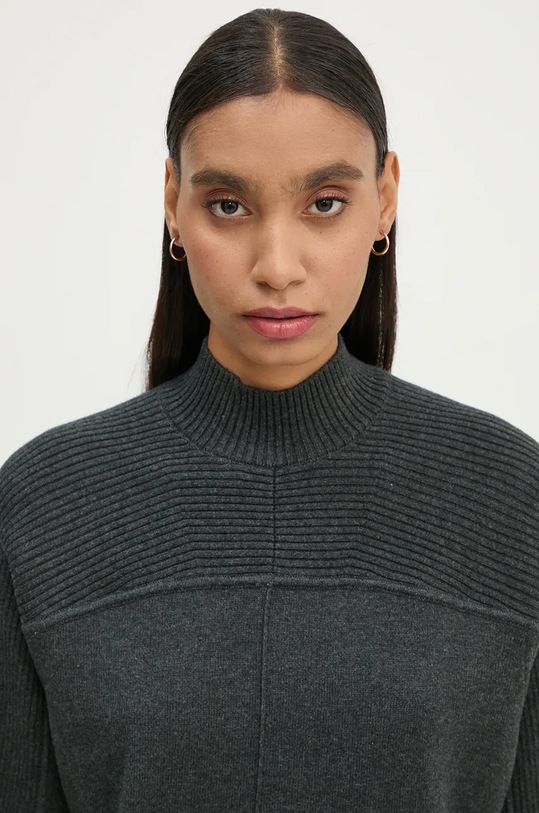 Svetr s příměsí kašmíru G-Star šedá D25218.D771