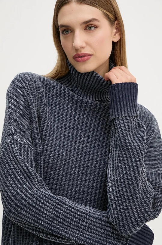 Бавовняний светр G-Star темно-синій D25752.D467