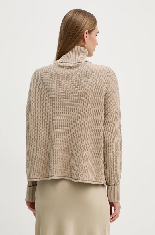 Odzież G-Star sweter bawełniany D25753.D496 beżowy