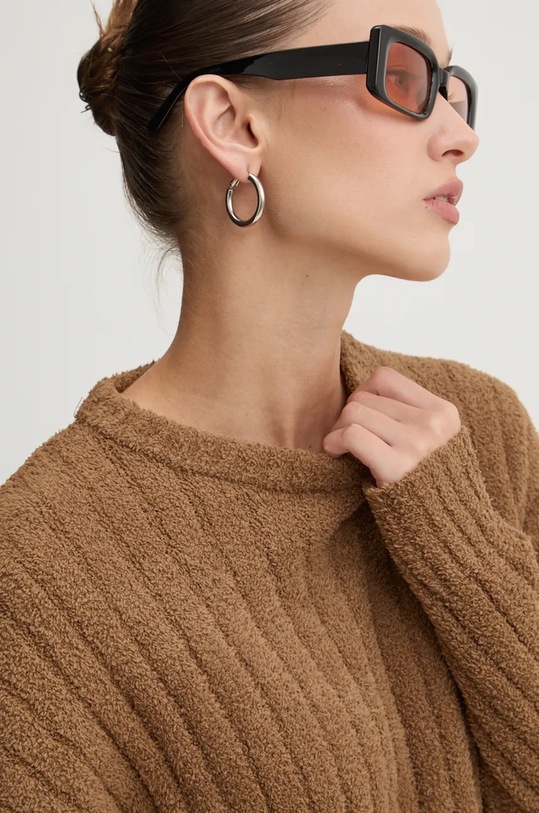 Πουλόβερ UGG καφέ 1163151