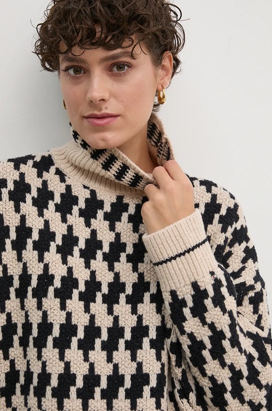 Μάλλινο πουλόβερ Tommy Hilfiger WW0WW42265