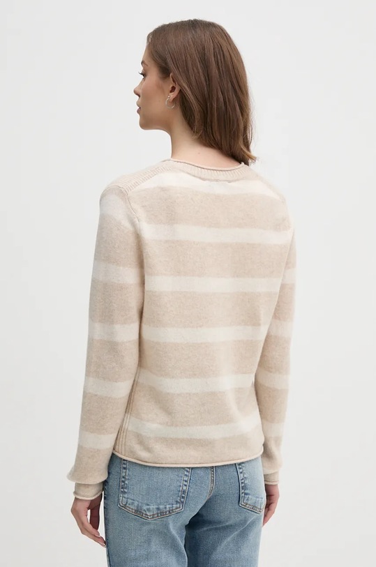 Odzież Tommy Hilfiger kardigan wełniany WW0WW43092 beżowy