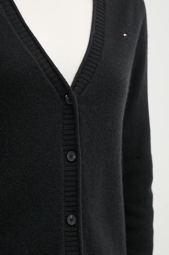 Vlněný svetr Tommy Hilfiger WW0WW43092 černá