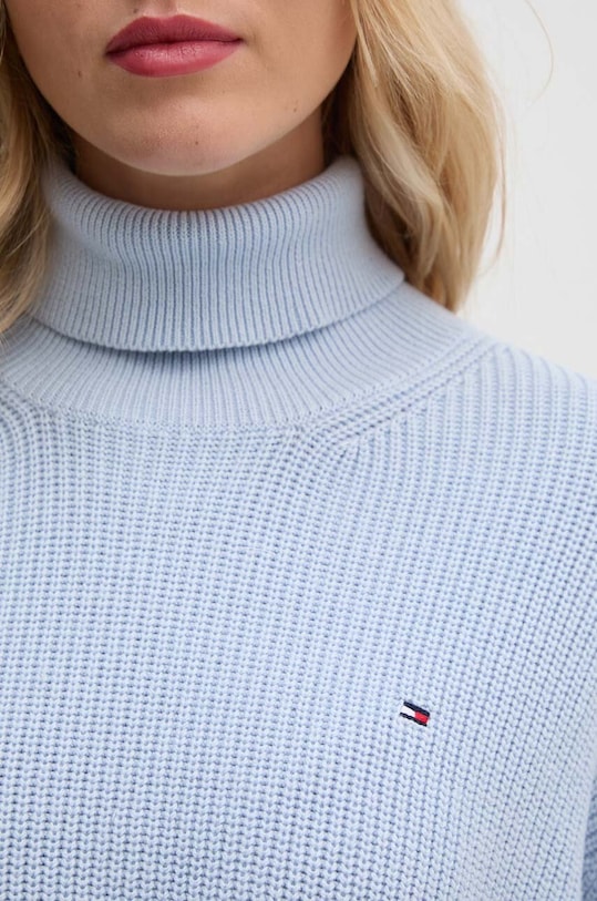 Πουλόβερ Tommy Hilfiger WW0WW43094 μπλε