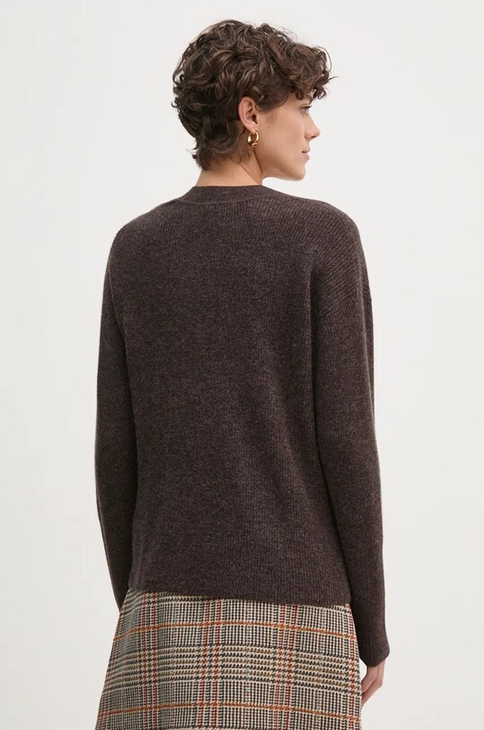 Ρούχα Μάλλινο πουλόβερ Tommy Hilfiger WW0WW43101 καφέ