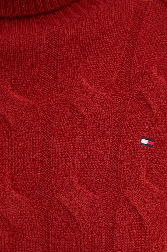 Svetr Tommy Hilfiger WW0WW43102 burgundské