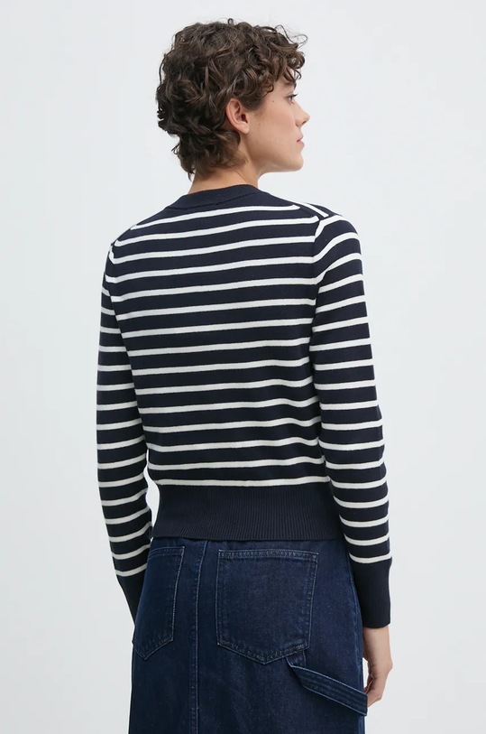 Îmbrăcăminte Tommy Hilfiger cardigan din bumbac WW0WW43148 bleumarin