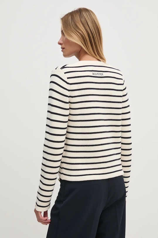 Oblačila Bombažna jopica Tommy Hilfiger WW0WW43184 bež