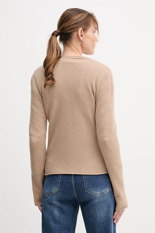 Одяг Вовняний светр Tommy Hilfiger WW0WW43505 бежевий