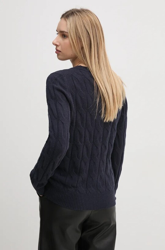 Îmbrăcăminte Tommy Hilfiger pulover WW0WW43586 bleumarin