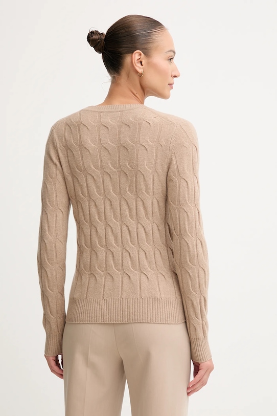 Одяг Вовняний светр Tommy Hilfiger WW0WW43586 коричневий