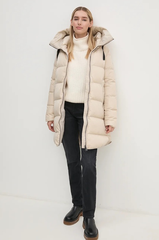 Μάλλινο πουλόβερ Tommy Hilfiger WW0WW44111 μπεζ AW24