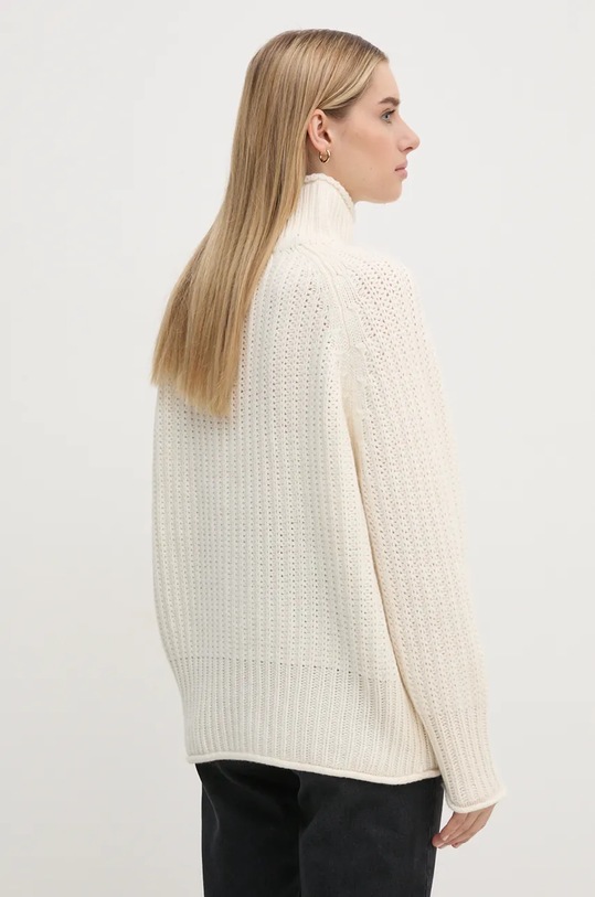 Ρούχα Μάλλινο πουλόβερ Tommy Hilfiger WW0WW44111 μπεζ