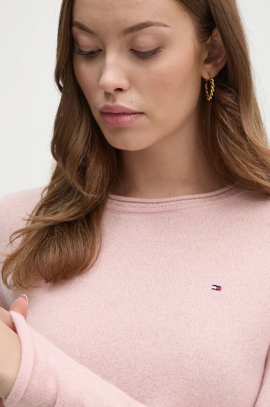 Tommy Hilfiger sweter różowy WW0WW44161