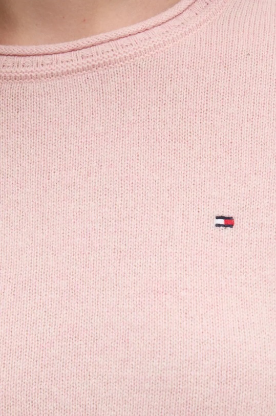 Tommy Hilfiger sweter WW0WW44161 różowy